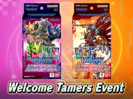 Event: Digimon Welcome Tamers Starter Deck Event (6/1, 6pm)